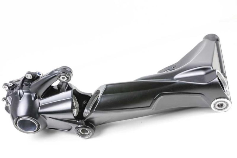 Painting the cardan and swingarm housing in black for RnineT