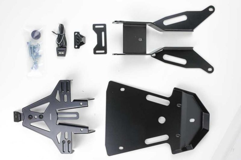 BMW R nineT 13- Adjustable licence plate holder Akron-RS Pro