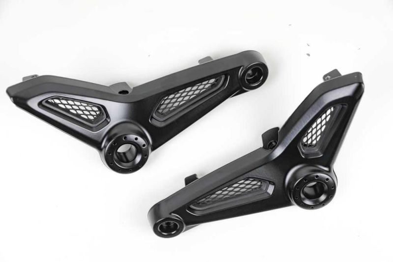 Powder coating of the two frame triangles (pair) in black for R nineT