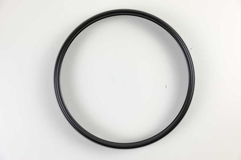 Powder coating of the lamp ring in black for RnineT