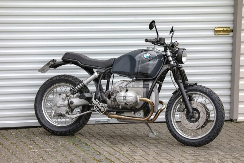 BMW R80 R100 Paralever Heckumbau Kit mit Stufe für 2-Personenbetrieb mit TÜV Gutachten