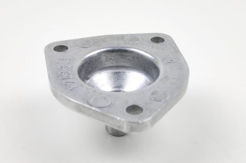 Oil filter cover for engines without oil cooler