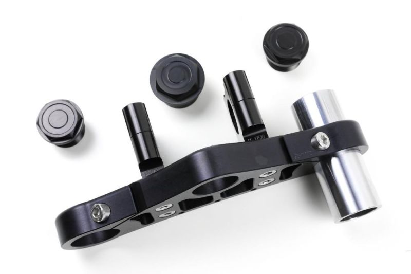 BMW R75 R80 R90 R100 Twinshock triple clamp 36mm for tube handlebar with TÜV