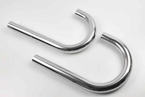 BMW Monolever Edelstahl Krümmer ohne Interferenzrohr poliert