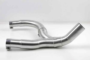 BMW R80GS R100GS Paralever Y-Ersatzrohr für originalen Vorschalldämpfer