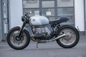 BMW Cafe Racer Concept Bike Special Silver