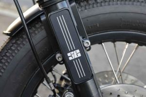 BMW fork emblem for reflector recess with SE logo