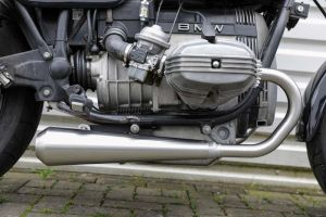 BMW R65 Monolever Bobber Short 2-2 Komplettanlage mit ABE