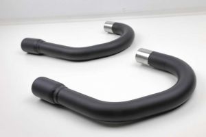 Auspuffkrümmer schwarz matt keramikbeschichten