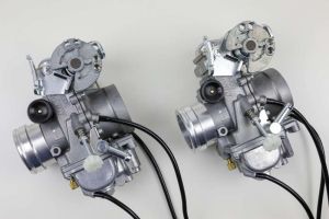 BMW R80 R100 Mikuni Flachschieber Vergaser Kit TM-40 für originalen Luftfilterkasten