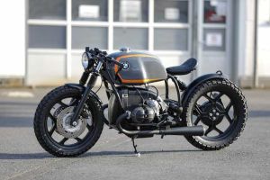 BMW Bobber SE Concept Bike Racer Edition gray orange #3