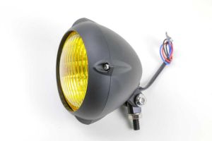 Zusatzscheinwerfer Vintage 5 1/2 Zoll schwarz