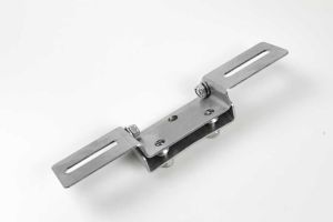 Nummernschildhalter Edelstahl im Winkel verstellbar