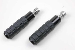 SE rigid rider footrests aluminium for BMW 2-valves