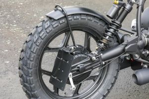 BMW Monolever Bobber Schutzblech + Kennzeichenhalter Umbau