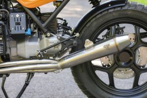 BMW K100 Slipon Auspuffanlage mit ABE