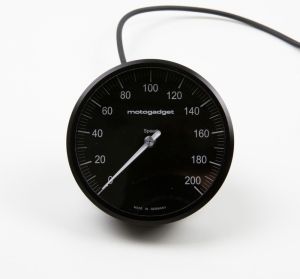 Motogadget chronoclassic 2 speedo, schwarz