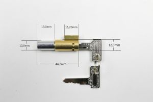 Lenkschloss mit Schlüssel