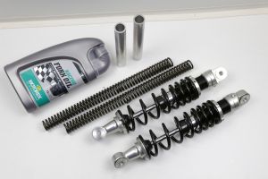 Fahrwerk-Kit Gabelfedern + Gasdruckdämpfer 330mm