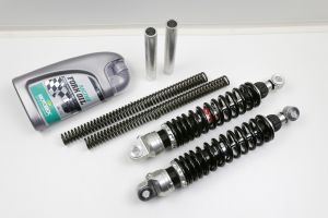 Fahrwerk-Kit Gabelfedern + Gasdruckdämpfer 330mm +/-5mm