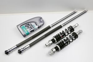 Fahrwerk-Kit  Gabeldämpfungssystem + Gasdruckdämpfer 330mm