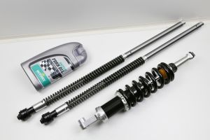 Fahrwerk-Kit  Gabeldämpfungssystem + Gasdruckdämpfer 475mm