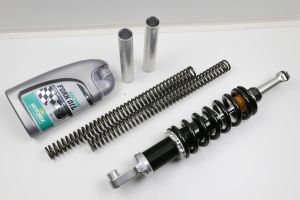 Fahrwerk-Kit  Gabelfedern + Gasdruckdämpfer 495mm