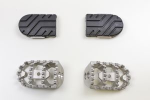 Fußrasten starr aus Edelstahlguß - perfekt für BMW Umbauten