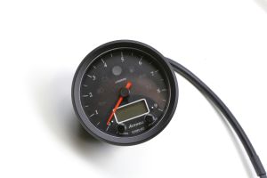 Acewell 085 Tacho mit Drehzahlanzeige in schwarz