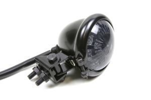 Rücklicht BATES STYLE schwarz mit Chromring