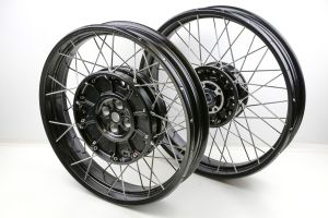 Spoked wheel set for BMW Monolver models