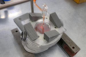 BMW Boxer Brennraum auslitern und Volumen angleichen