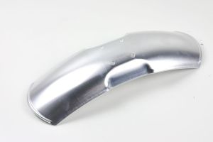 Aluminium Frontfender universal gebohrt f. Stabi, Länge 380mm, Breite 114mm