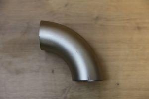 Edelstahl Rohrbogen 40x1,5mm 90° r=60mm